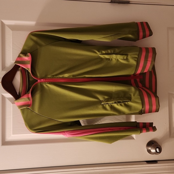 Fitted pink and green jogger - Picture 2 of 7